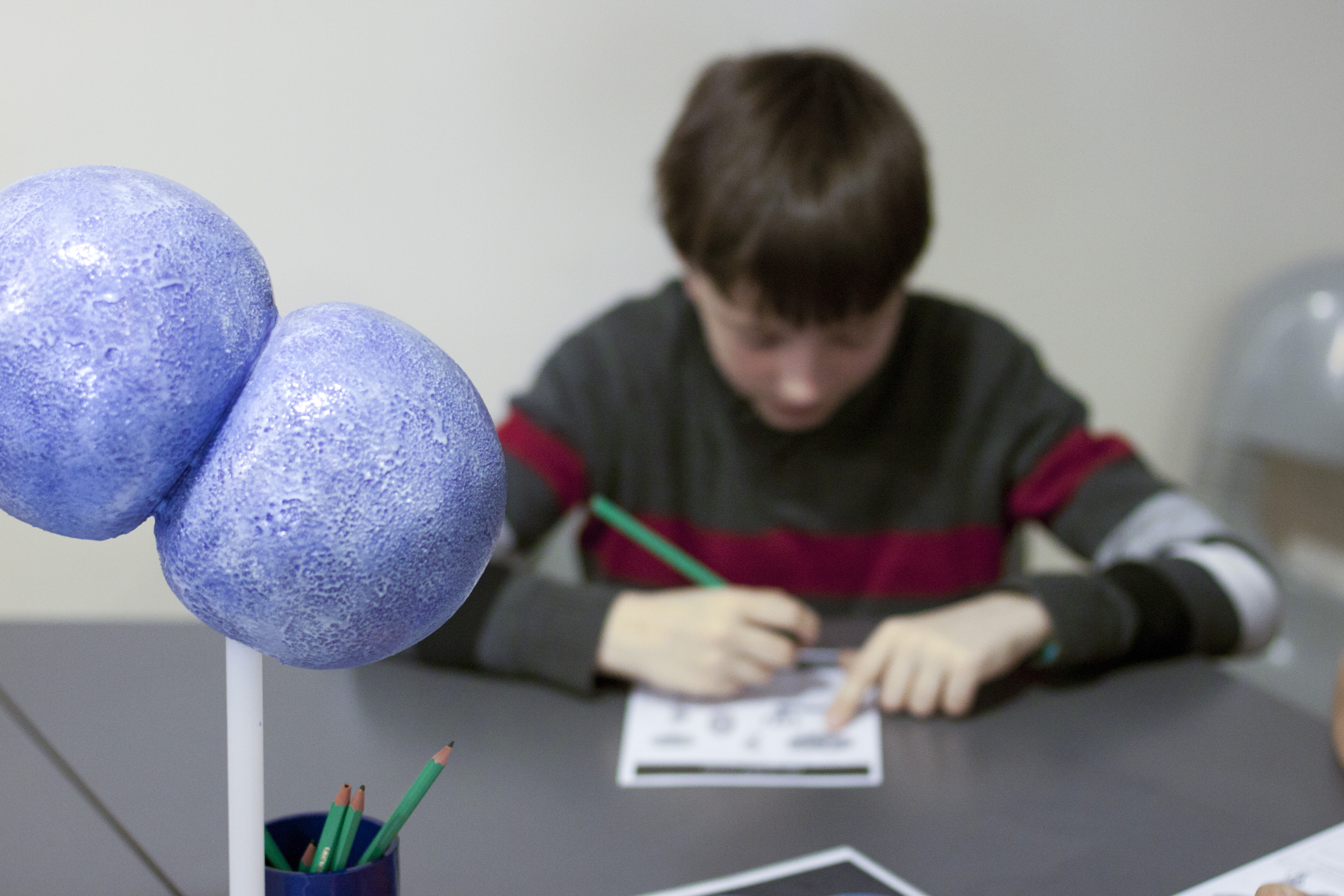 Imagen de niños haciendo la actividad