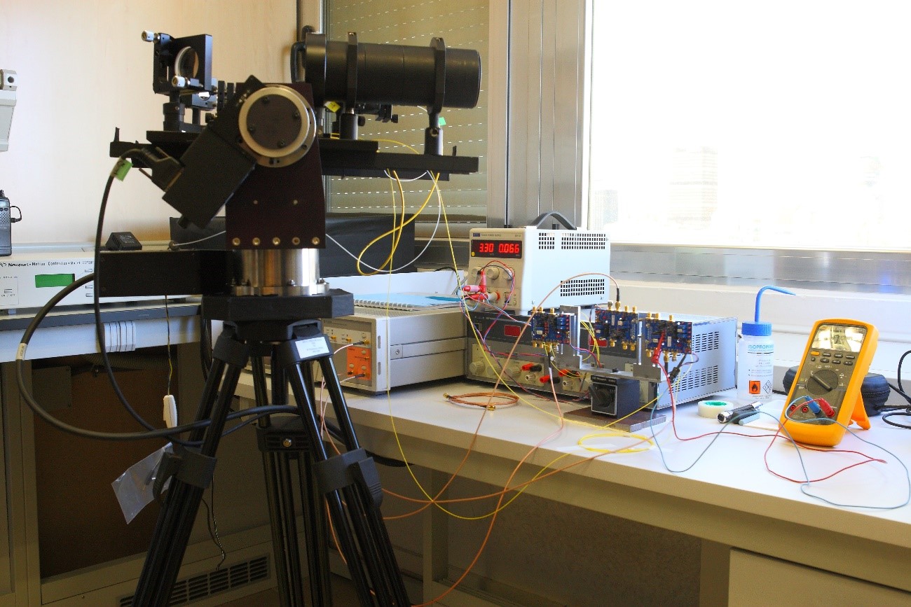 Laboratorio Criptografía cuántica