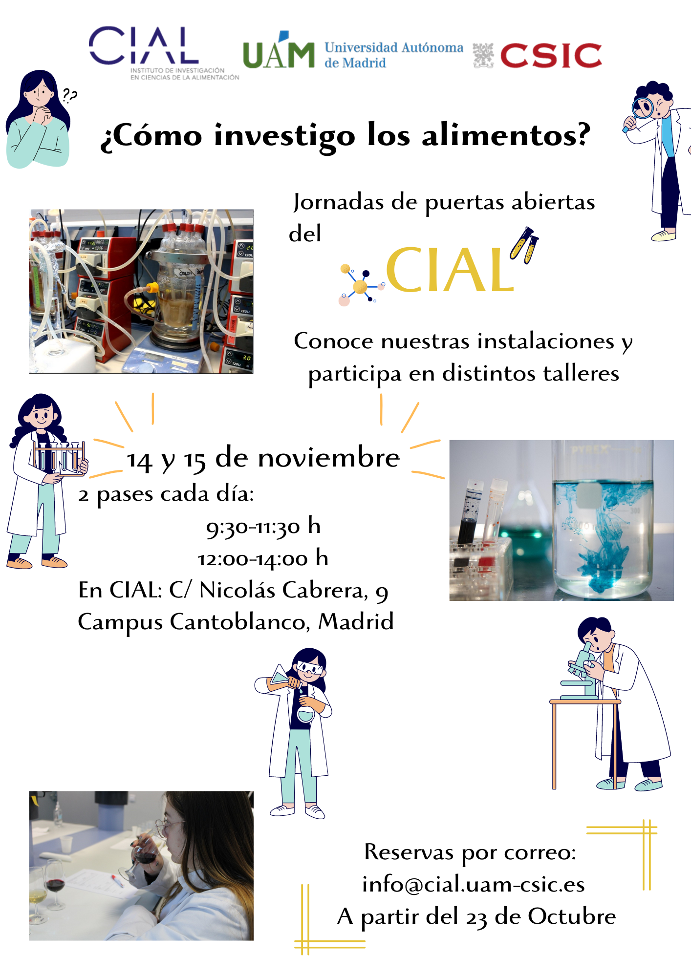 Cartel informativo