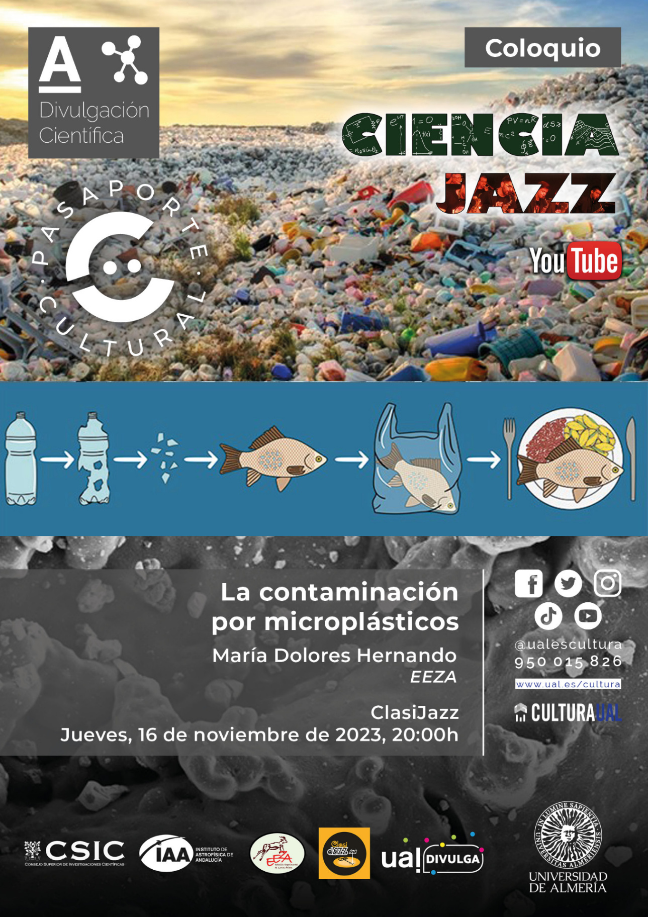 La contaminación por microplásticos